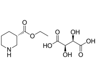 (S)-3-哌啶甲酸乙酯-D-酒石酸鹽，98%